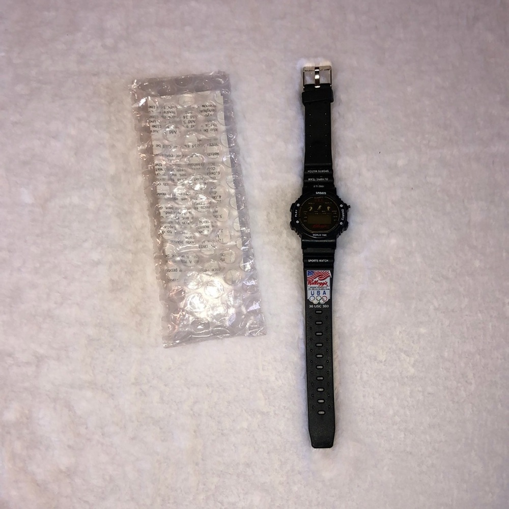 Kellogg’s USA Olympics Sports Watch Vintage